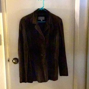 Brown Croft and Barrow suede jacket